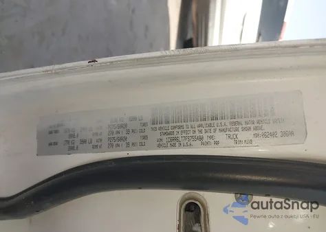 2021 Ram 1500 Classic Slt 4X2 6'4 Box z USA, uszkodzony, nr VIN 1C6RR6TT0MS520626